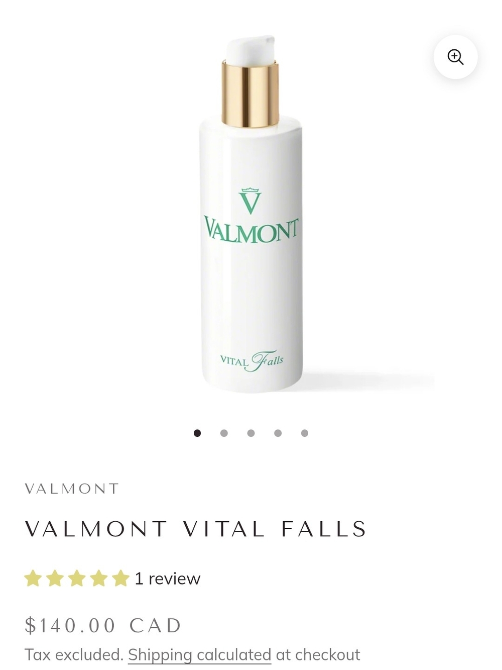 Valmont Toning Face Lotion